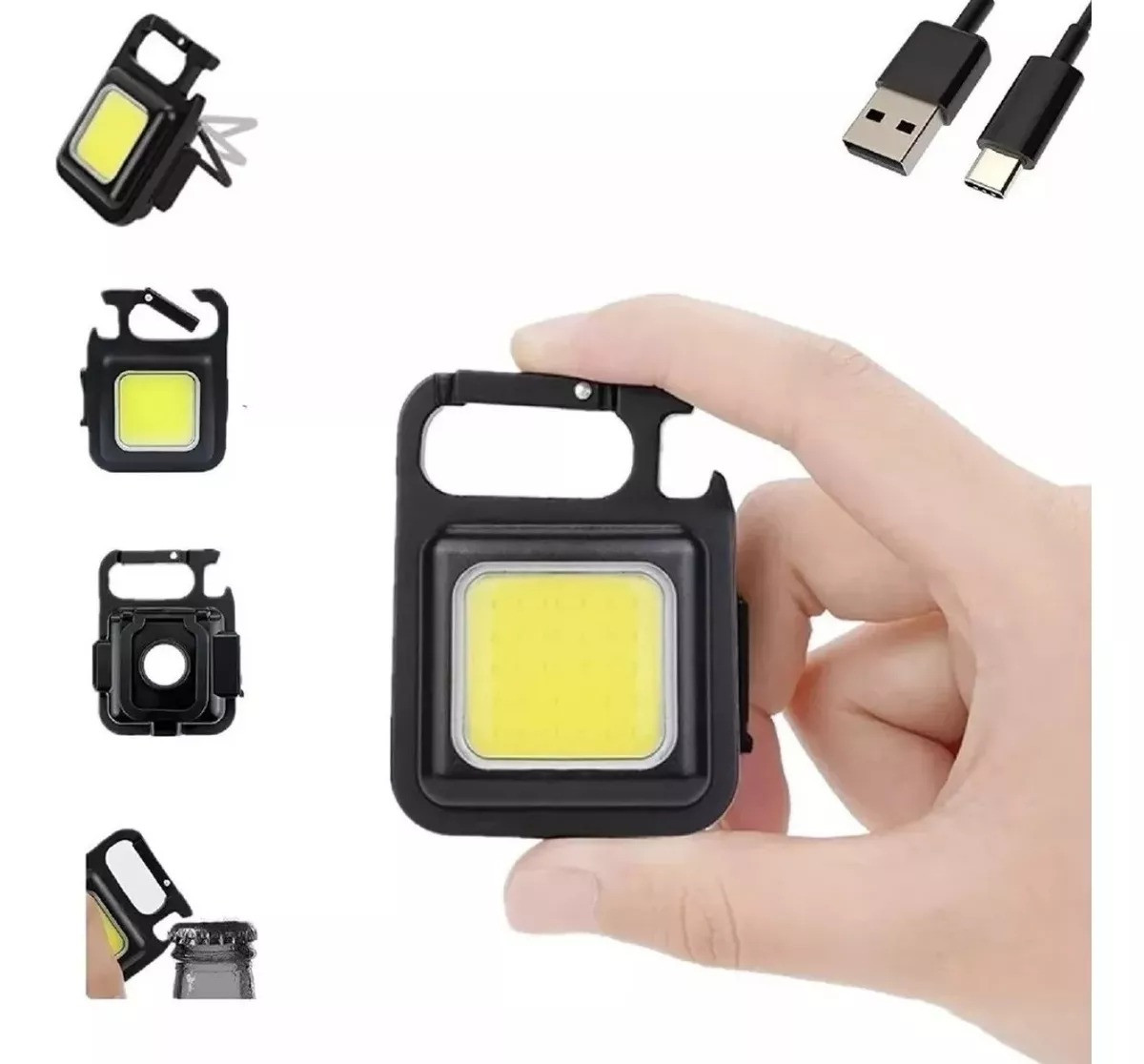 Miniatura 4 de Mini Linterna Llavero Led Lampara Recarg